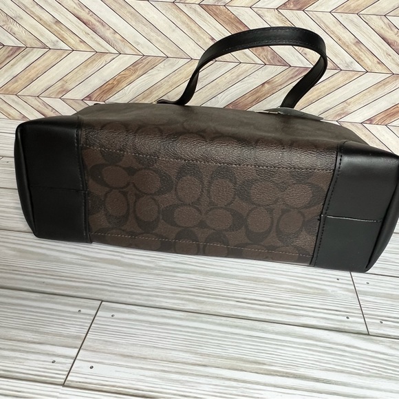 NWT!! Coach Purse Black and Brown - Picture 8 of 12
